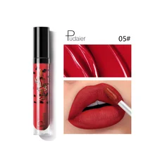 Pudaier 12 Colors Lip Gloss Liquid Lipstick Long Lasting Moisturizing No Fading Matte Velvet Lip Glaze Makeup for Beauty TSLM1