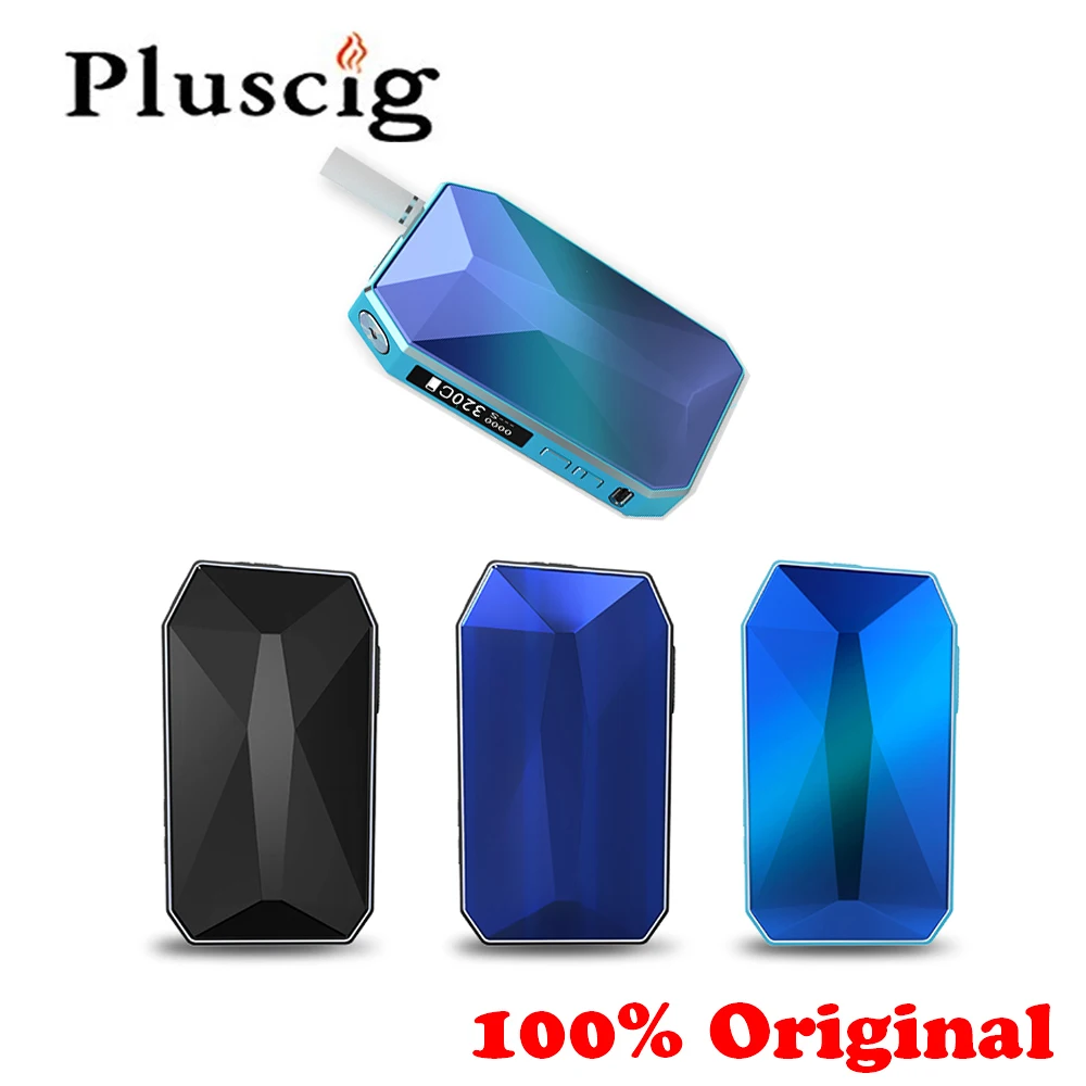 

Heart Not Burn SMY Pluscig K2 Zircon Surface Design Heating Tobacco Vaporizer Compatibility With Heating Stick Dry Herb Vape