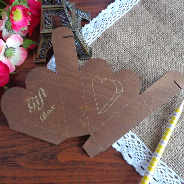 New Design 8pcs Retro Z Style Heart Box Template Diy Gift Paper New Design 8pcs Retro Z Style Heart Box Template Diy Gift Paper Maker For