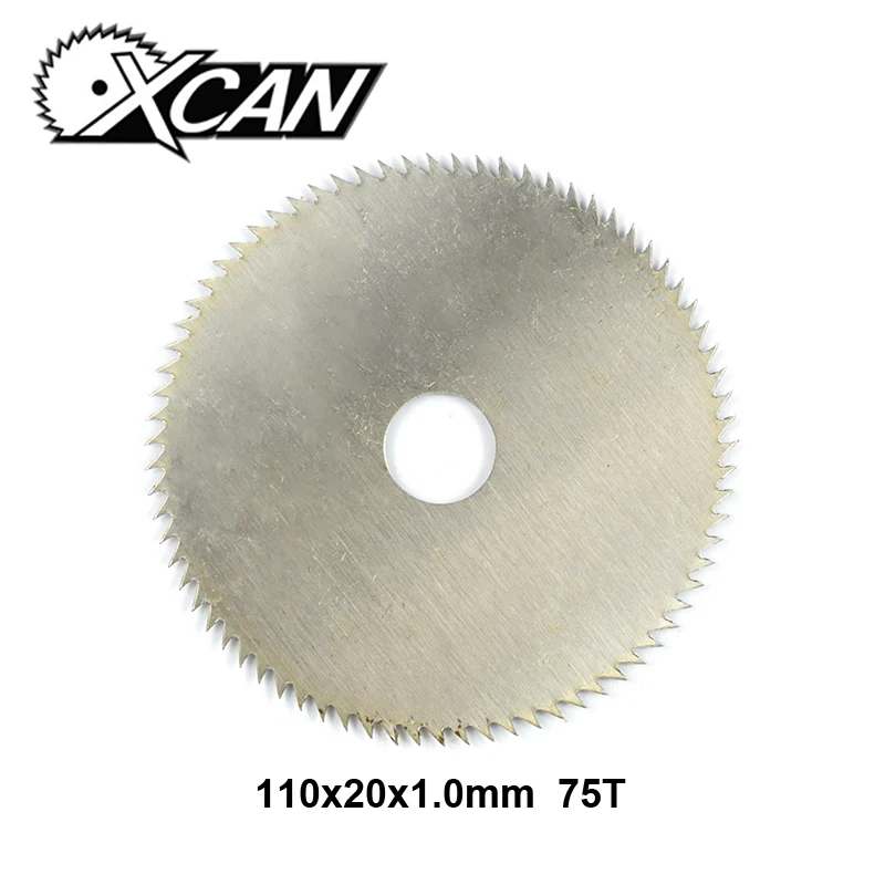 

XCAN 1pc 100/110/125/150/180mm 60/75/80Teeth Manganese Steel Circular Saw Blade Power Tool Accessories Wood Cutting Disc