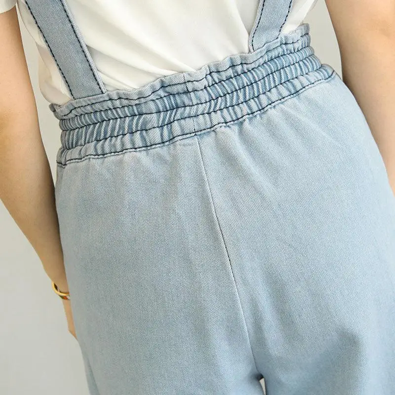 Лето новая мода харадзюку свободный пояс Джинсы женские свободные дикие брендовые джинсы прямые 9 очков широкие джинсы