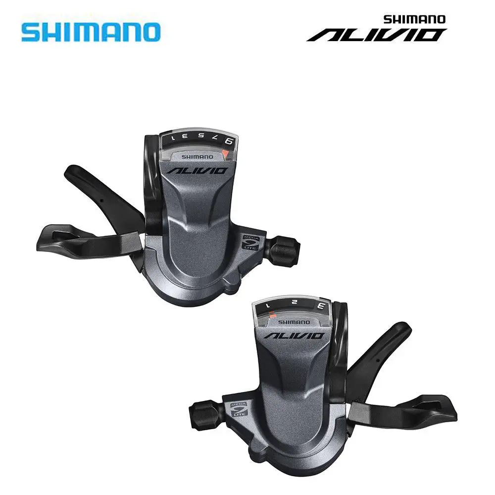 Оригинальный Shimano ALIVIO велосипедный SL M4000 3x9S 27 скоростной рычаг переключения