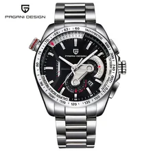 Top Luxury Brand PAGANI DESIGN Waterproof Quartz Watch Army Military Leather Watch Clock Sports Men’s Watches Relogios Masculino