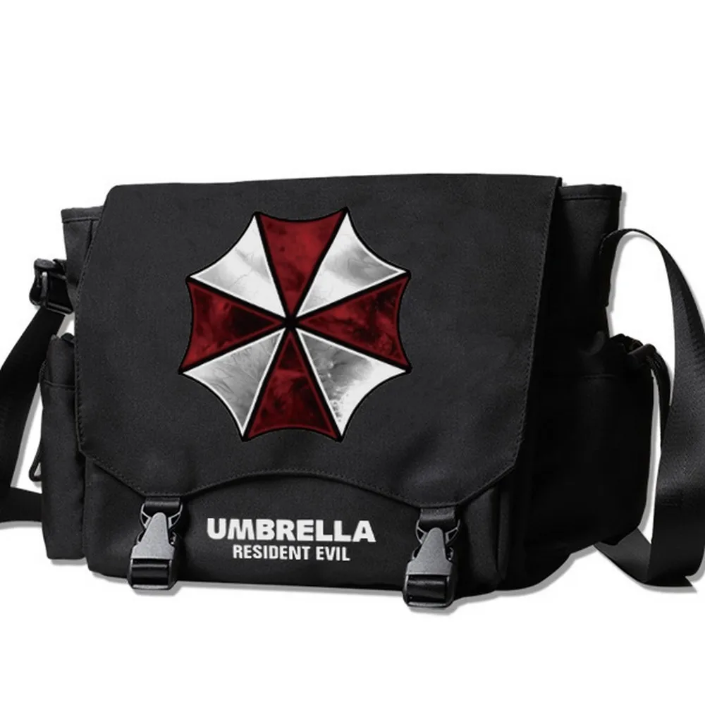 

MeanCat Umbrella Resident Evil Souvenir Messenger Bags Virus Resident Evil Single Shoulder Sling Bag Packs