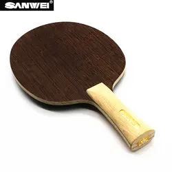 SANWEI Динамо настольный теннис лезвие 5 деревянная древесина дизайн Японии кипарисы ручка свет quick attack ракетка для пинг-понга bat весло