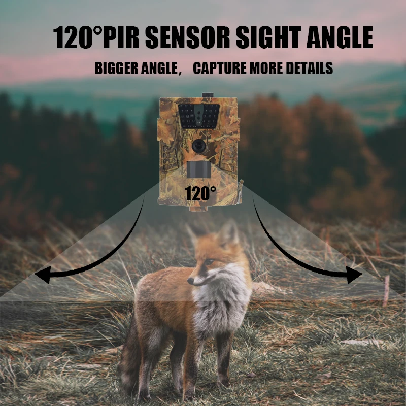 HT-001B1080P охотничья камера 30 шт. Инфракрасные светодиоды 850nm Охотник Chasse дикой природы камера ночного видения Лесная Камера фотоловушки