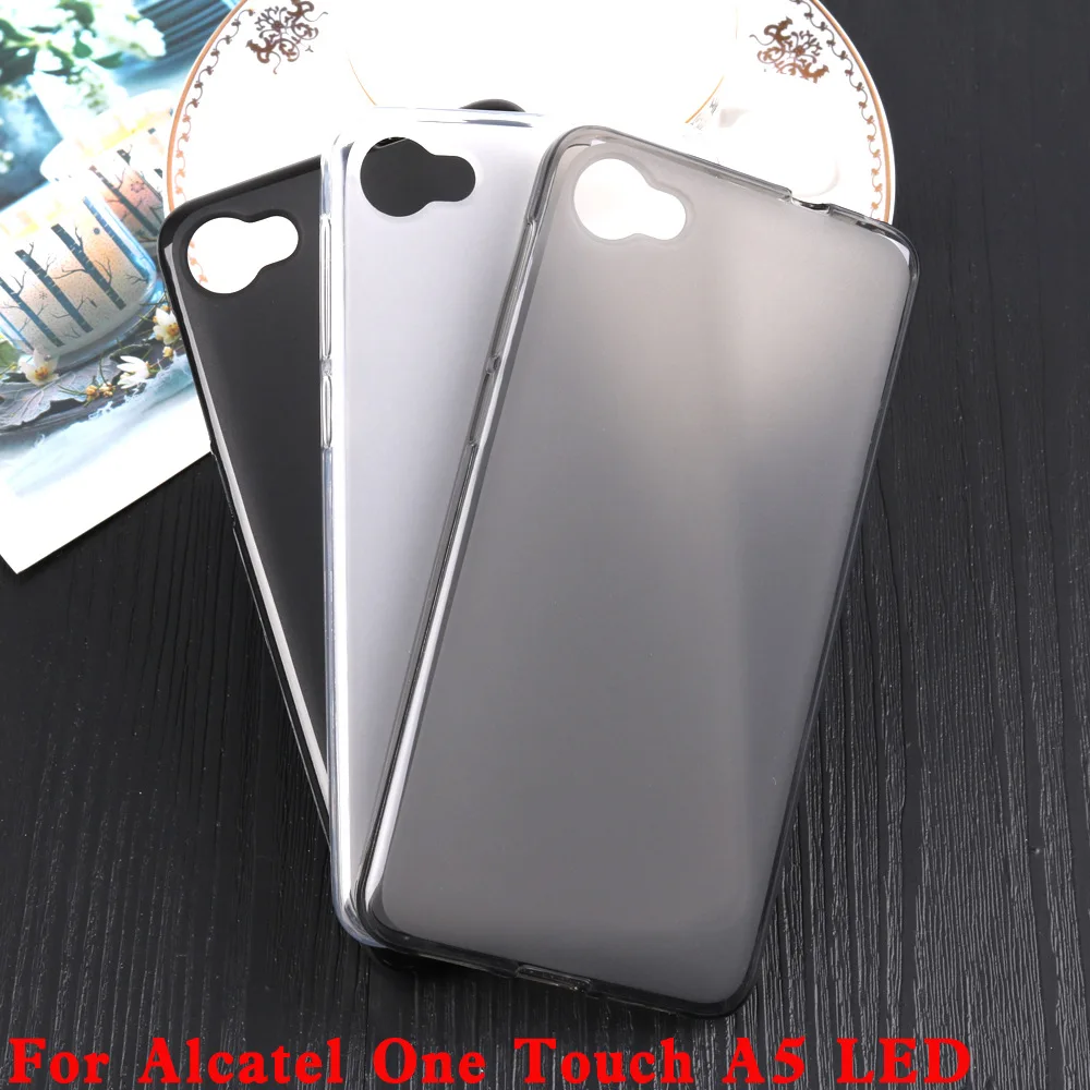 Мягкий силиконовый чехол из ТПУ защита для Alcatel A5 LED 5 2 in 5085D 5085Y высококачественный