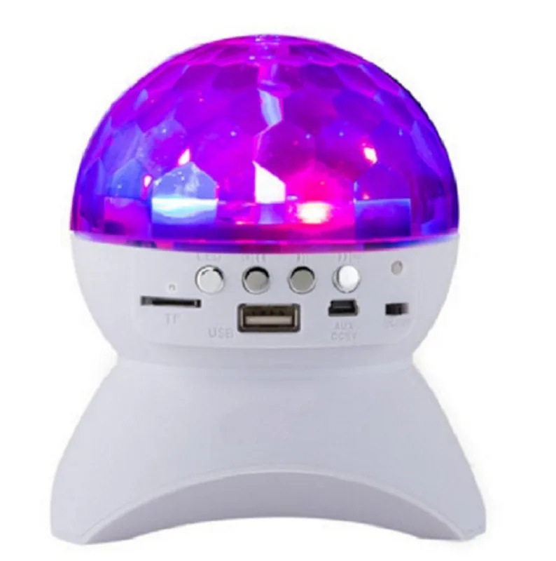 

Wireless Bluetooth LED Stage Audio Colorful Lighting Speaker Radio Mini Speaker