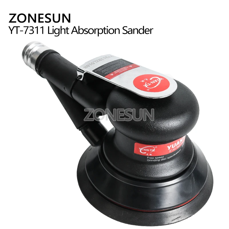 ZONESUN YT 7311 мини воздушная шлифовальная машинка для полировки дерева металла