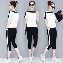 White 2 Piece Set Tracksuits for Women Outfit Sportswear Co-ord Set Plus Sizr Large Top and Pant Suits 2020 Summer Clothing White 2 Piece Set Tracksuits for Women Outfit Sportswear Co-ord Set Plus Sizr Large Top and Pant Suits 2020 Summer Clothing