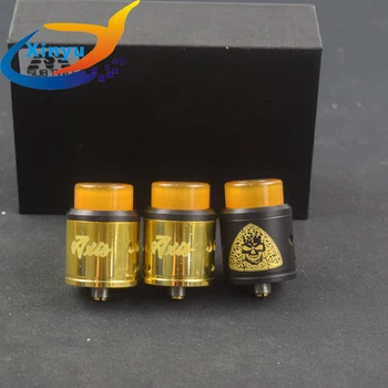 

Axis RDA Electronic Cigarette Atomizer 24mm brass Tank Rebuildable Dripping Atomizer Adjustable fit Tower Mod vs Goon 528 25 RDA