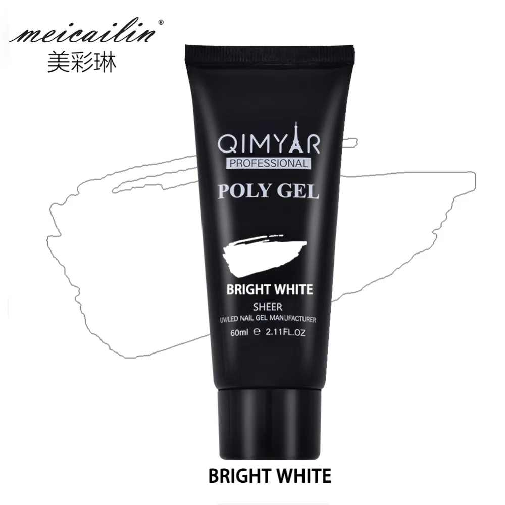 Nueva extensión de dedos de Gel de polietileno de 60 ml de Gel de silicona de Gel de poligel de camuflaje UV LED Gel duro Gel de acrílico manicura herramientas Nueva extensión de dedos de Gel de polietileno de 60 ml de Gel de silicona de Gel de poligel de camuflaje UV LED Gel duro Gel de acrílico manicura herramientas