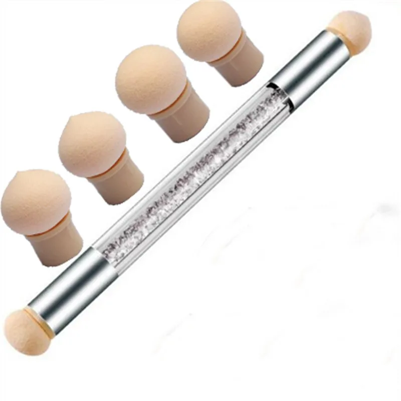 1 шт. кисть для дизайна ногтей Губка кисти градиент цветение УФ гель лак