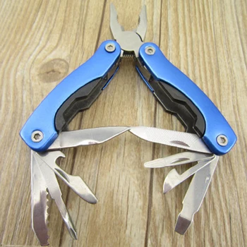 

11 in 1 Multi-Tool Pliers Portable Folding Compact Tool Alicates Multi Herramienta Outdoor Survival Stainless Steel Tool