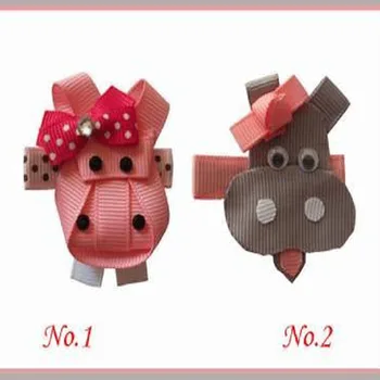 

50 pcs new style BLESSING Good Girl Bug Clip Little Pony Minions Hippopotamus Robot Monster