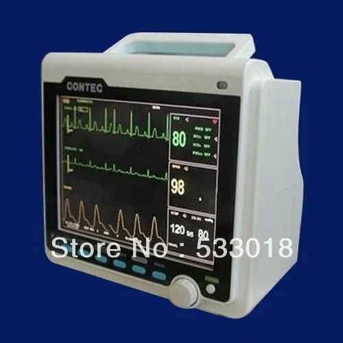 

CE Approved Patient Monitor ECG NIBP SPO2 Temp RESP PR Three Years Warranty Patient Monitor