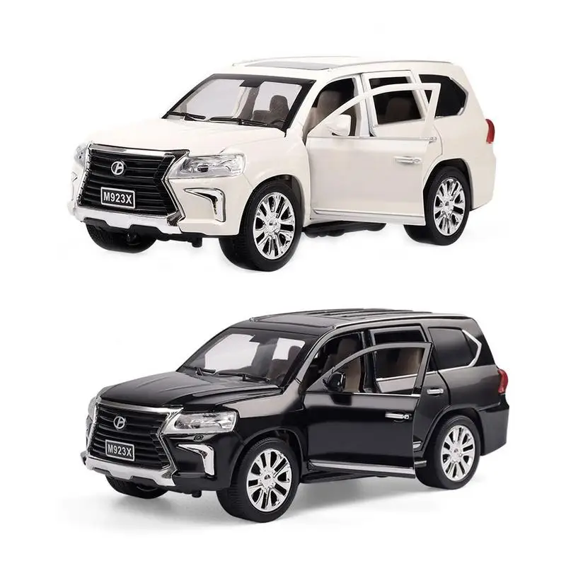 

1:24 Simulation Alloy Car Model Toy For Children Sound And Light Pull Back Lexus Electric Toy Car Collection Gift