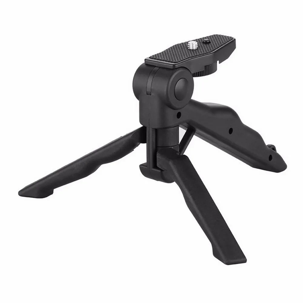 

Universal Mini Tripod 75" Rotation Desktop & Handle Stabilizer For Phone Camera With Cell Phone Holder and Tripod Adapter
