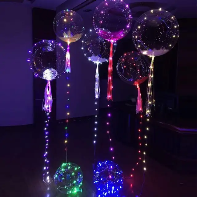 Light Up Toys Led String Lights Flasher Lighting Balloon Wave Ball Light Up Toys Led String Lights Flasher Lighting Balloon Wave Ball 18inch Helium Balloons Christmas