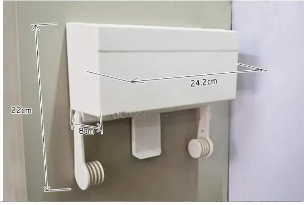 

Absorbing-paper towel rack plastic wrap rack without trace refrigerato