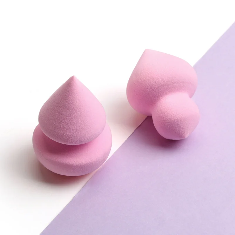 2 шт макияж не латексная губка слоеная яичная основа, консилер для лица Косметическая пудра Макияж Блендер Смешивание губки инструменты
