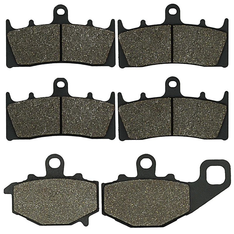 Передние и задние тормозные колодки Cyleto для мотоцикла Kawasaki ZX 6R ZX6R 600 98 01 ZX9R 9R Ninja 96