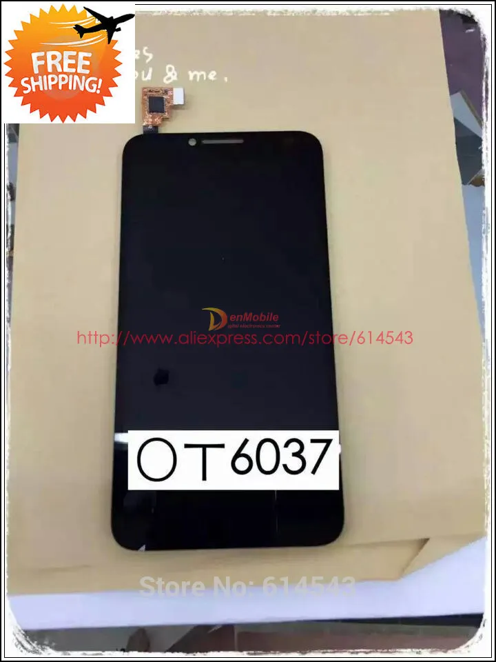 Сенсорный жк-дисплей дигитайзер для Alcatel One touch Idol 2 OT 6037 OT6037 6037B 6037L 6037Y в сборе + трек