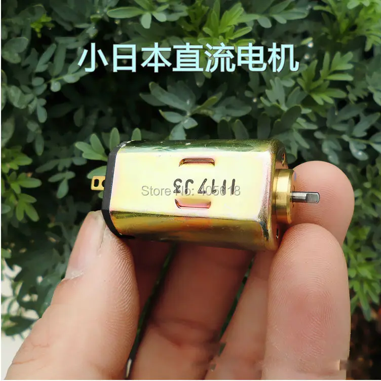 Free shipping 10pcs standard DC 6V 130 16140 12500rpm toy motor 130