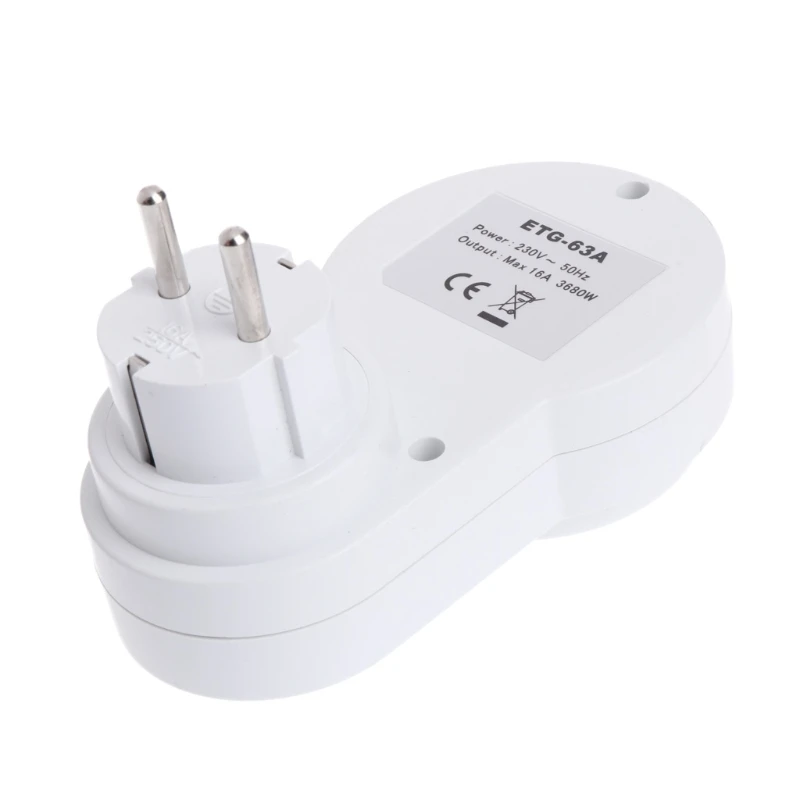 AC 230V 16A 3680W power EU Plug цифровой таймер энергосберегающая программируемая розетка