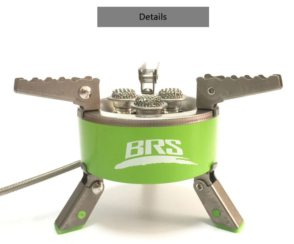 BRS-73 4200 Вт наружная газовая плита для кемпинга ветрозащитная Складная газовая плита для походов пикника портативная газовая печь для приготовления пищи