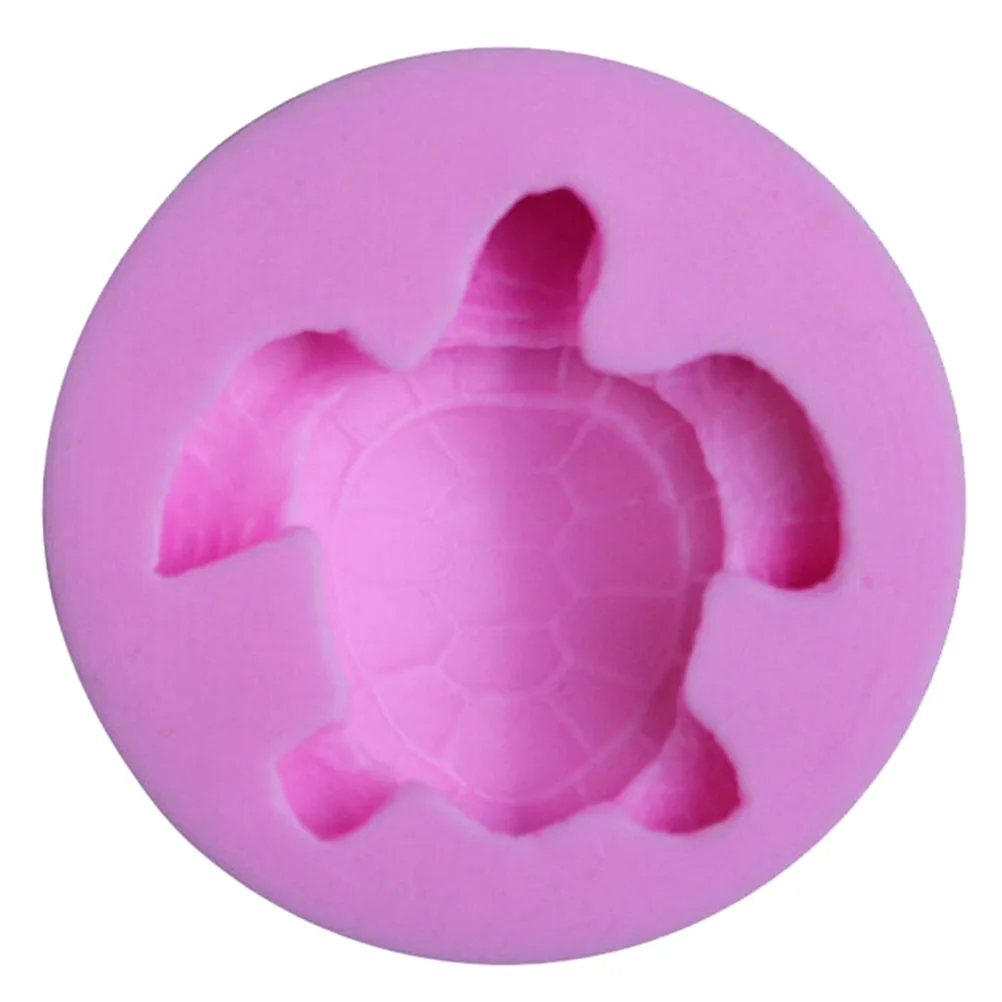 

DIY Mini Cute 3D Silicone Fondant Mold Sea Turtle Cupcake Chocolate Soap Candle Moulds Craft Cake Decoration Tools 1PCS