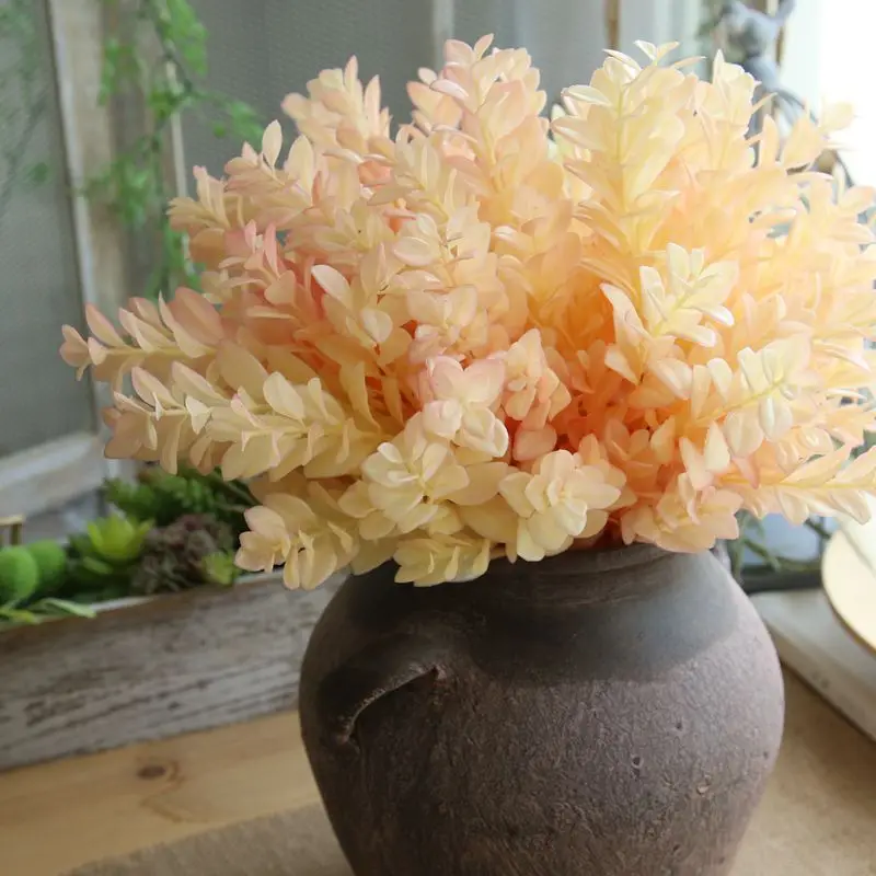 

High Quality Green Grass Artificial Plants For Plastic Flowers For Office / Home Wedding Party Dining Table Decoration DF47440