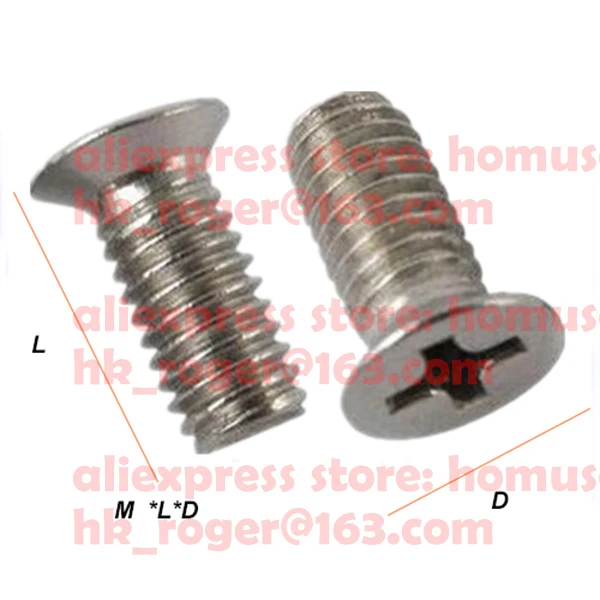 M2 M2.5 Carbon Steel Screw Small Head Screw Thin Countersunk Head Dia 3 3.5 4mm Mm Electronic