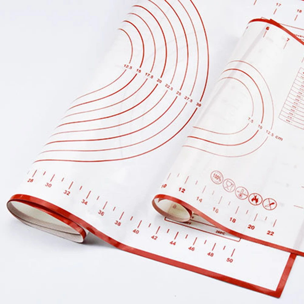 Новые силиконовые антипригарные раскатки теста коврик для выпечки оборудование для выпечки Кухонные гаджеты