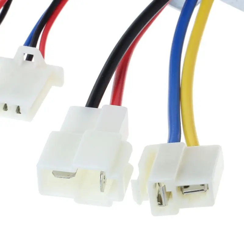 Discount 1 Pc DC36V 500W Brushed Controller Motor Foot Pedal In/Off Switch Wiring Electric Bike Scooter Speed Control 2