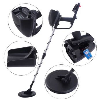 

MD-4030 Waterproof Metal Detector Deep Sensitive Search Gold Digger Hunter 6.5 inch Handheld Metal Detector Scanning Gold Hunter