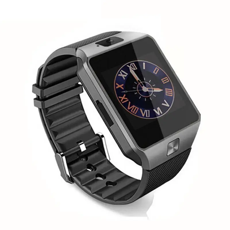 Free Shipping Men's watch Black Bluetooth DZ09 Smartwatch