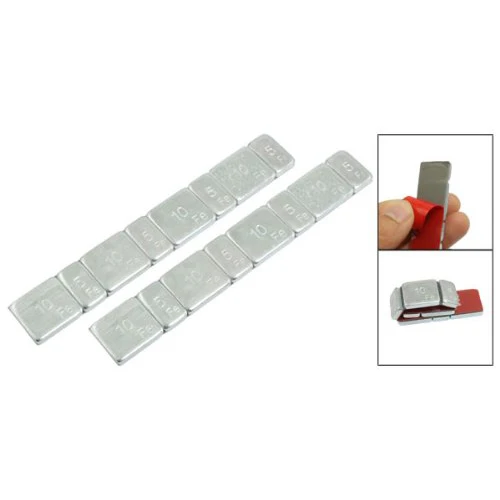TOYL 4in1 Adhesive Iron Self Adhesive Car Tire Balancing Weights Strips 2 1 oz 60g