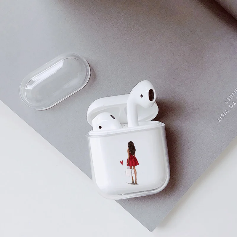 Чехол для Apple airpods 1/2 чехол милый мамы маленьких девочек беспроводной Bluetooth