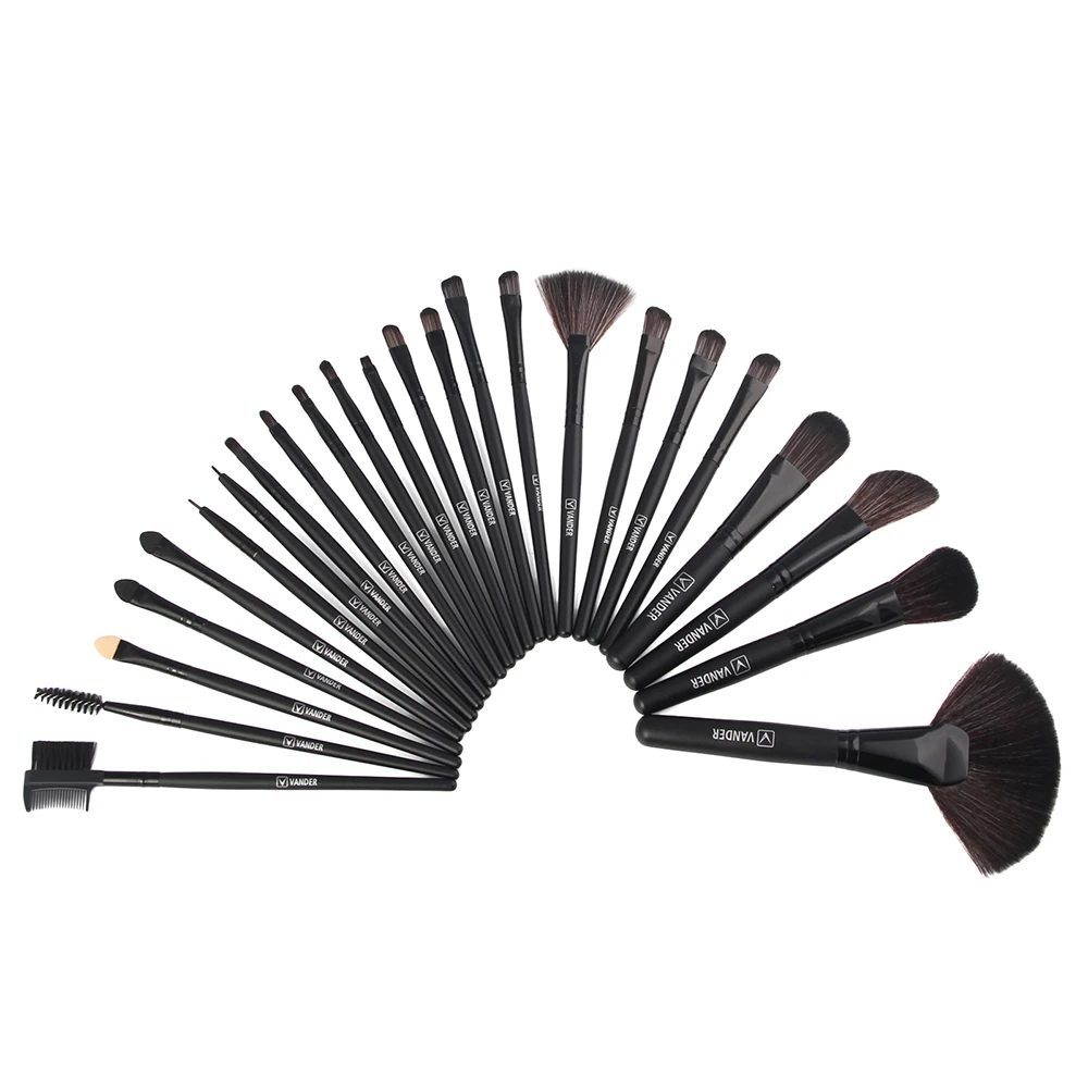 Makeup Brushing Brush Set 24 pcs Soft Synthetic Professional Cosmetic Makeup Foundation Powder Blush Eyeliner Brushes (6)