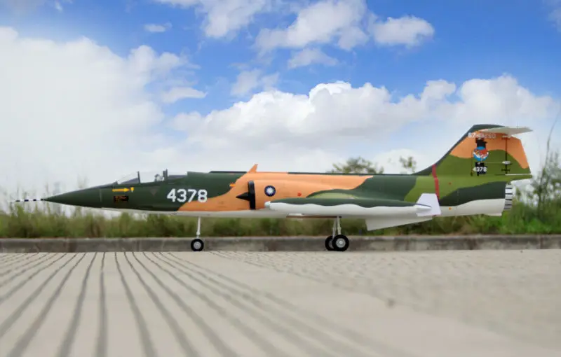 New Freewing 70mm Electric RC Jet F-104 Kit