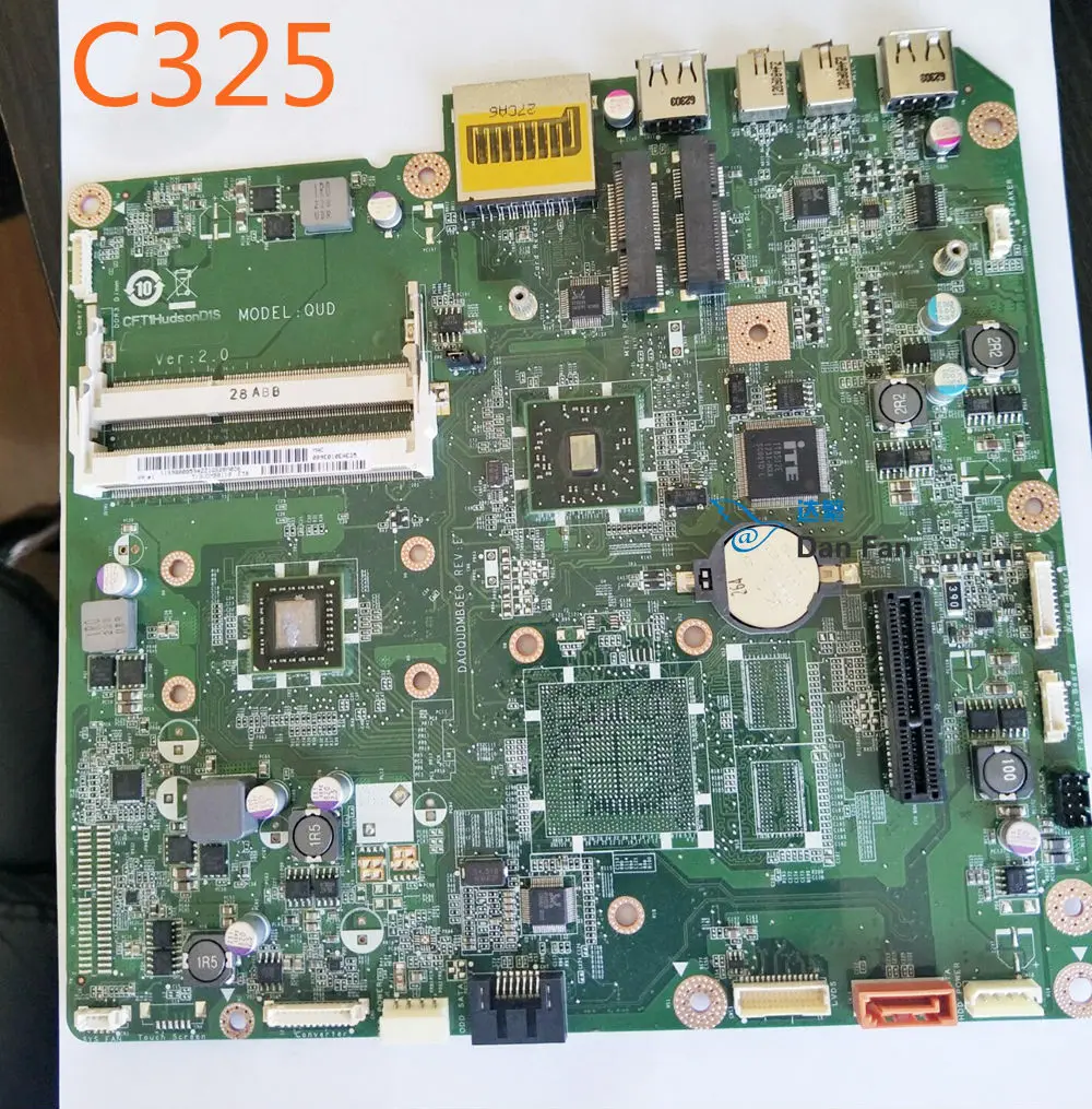 Материнская плата для Lenovo C325 AIO CFT1HudsonD1S DA0QUDMB6E0 100% тестирование полностью рабочий |