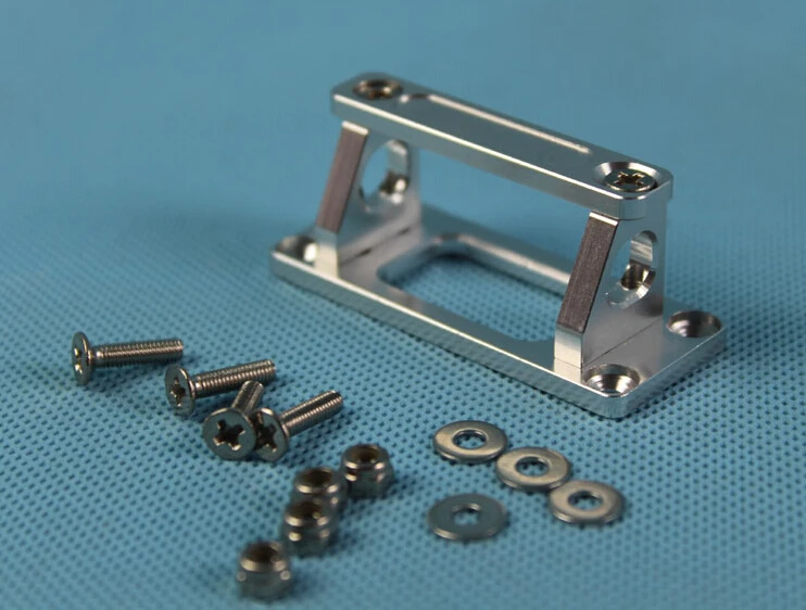 Side Mount Servo Tray Stand Mount for Hitec MG225 rc boatmount pack