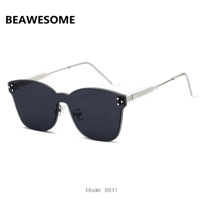 

2018 New Fashion Rimless Vintage Round Mirror Sunglasses Women Luxury Brand Original Design Sun Glasses Men/women 8831