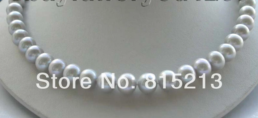 

ddh001084 Genuine Natural 10-11mm Gray Round Pearl Necklace 28% Discount