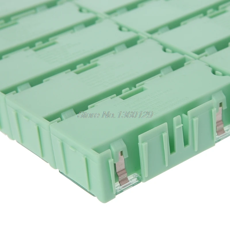 Caja electrónica Mini SMD SMT IC componentes electrónicos caja de almacenamiento 75x31,5x21,5mm Caja electrónica Mini SMD SMT IC componentes electrónicos caja de almacenamiento 75x31,5x21,5mm