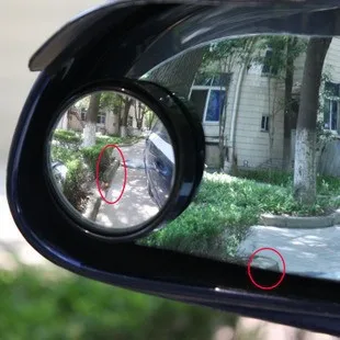 

2 x Convex Wide Angle Blind Spot Mirror Rearview Mirror for Car Vehicle Automobile 45MM