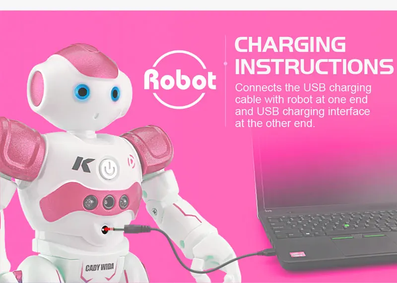 JJRC R2 робот-Кади мини Интеллектуальная Танцующая игрушка для управления жестами робот RC робот для детская игрушка, подарок