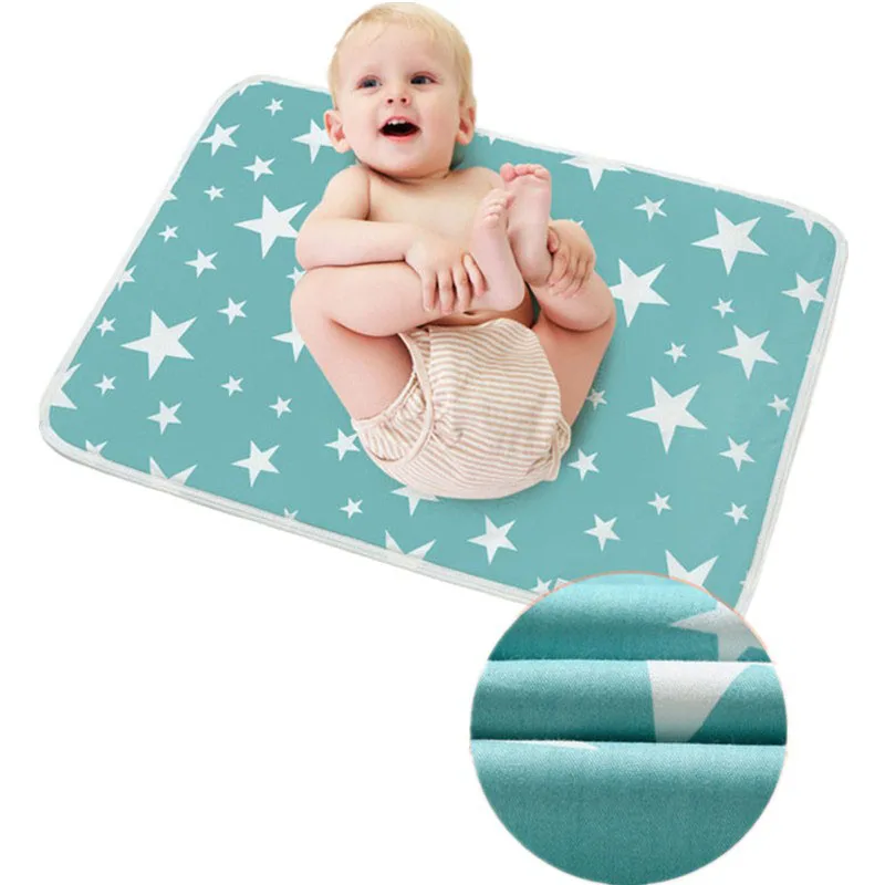 T&S Baby Nappy Changing Pad kids Cotton Reusable Diaper Portable