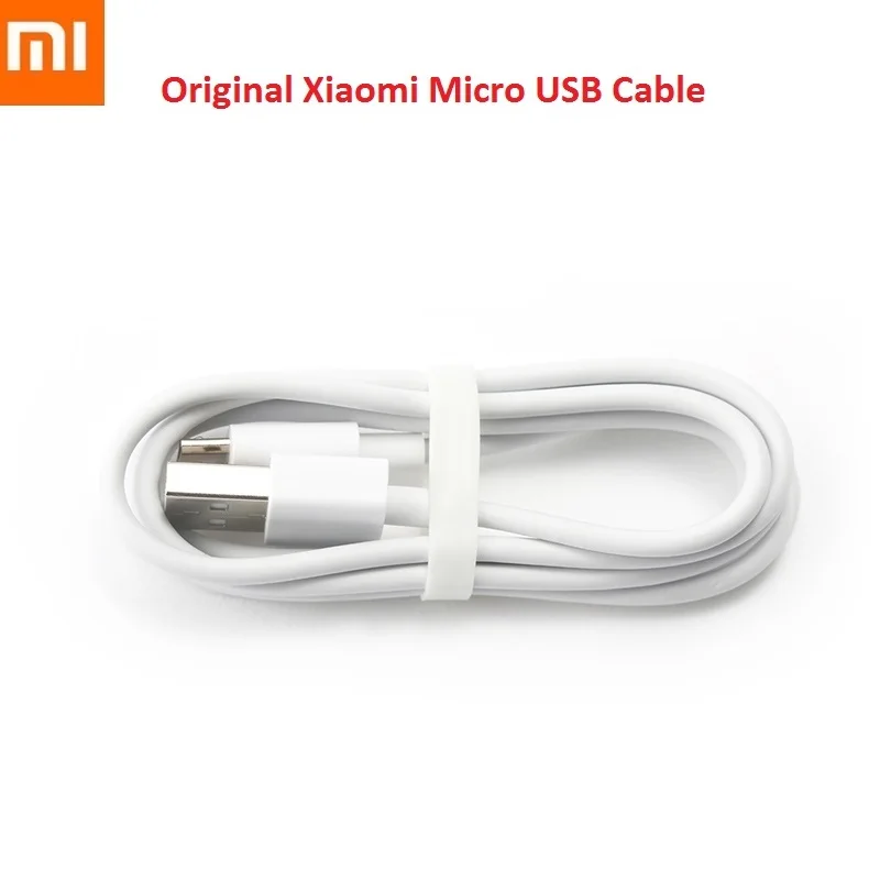 

Original Xiaomi Micro USB Cable 2A Fast Charging Sync Data Cable For Redmi 3s 4a 5a 6a 4X Note/2/3/4/4X/5 plus 6 pro A2 lite